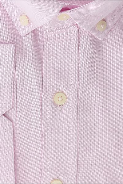 Abdullah Kiğılı Long Sleeve Regular Fit Button Collar Oxford Cotton Shirt