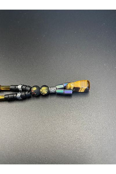 magıcgrange Tiger Eye,Gold Hematite Obsidian Design Constantin
