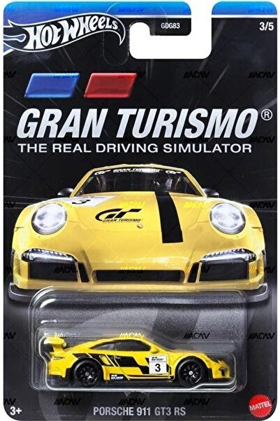 HOT WHEELS Gran Turısmo Arabaları Özel Seri Porsche 911 Gt3 Rs Hrv65 - Gdg83