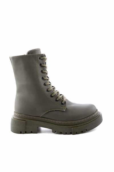 Bambi Matte Khaki Women's Boots & Booties02823110409