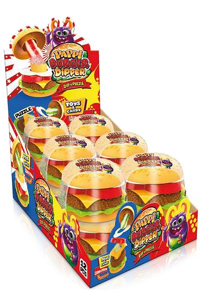 pappi Dipper Burger Dip Puzzle 20 Gr. X 12 Pieces