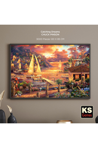 Ks Games لغز صيد الأحلام 3000 قطعة