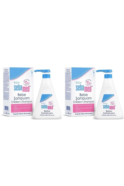 Sebamed Baby Shampoo 500ml with Pump (Set of 2)