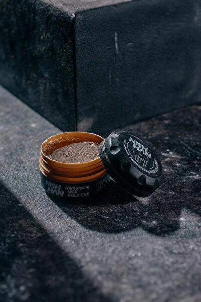 NISHMAN 07 Saç Şekillendirici Ultra Sert Parlak Wax 150 Ml