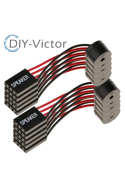 Choice 10PCS Mini Plug Speaker For PC Interanal BIOS Computer Motherboard Mini Onboard Case Buzzer Board...