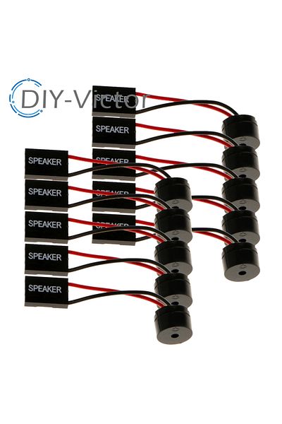 Choice 10PCS Mini Plug Speaker For PC Interanal BIOS Computer Motherboard Mini Onboard Case Buzzer Board...