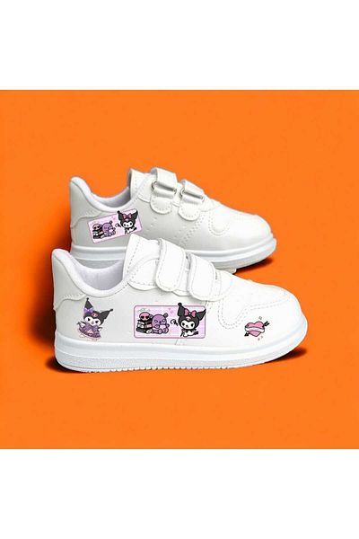 amazoondesing Tenis pentru fete cu imprimeu Kurolnimini - Ușor și subțire