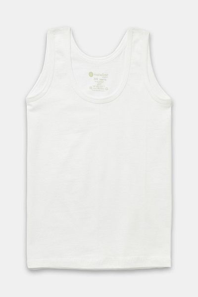 natuline Boy's Organic Cotton Combed Cotton Undershirt 3 Pack