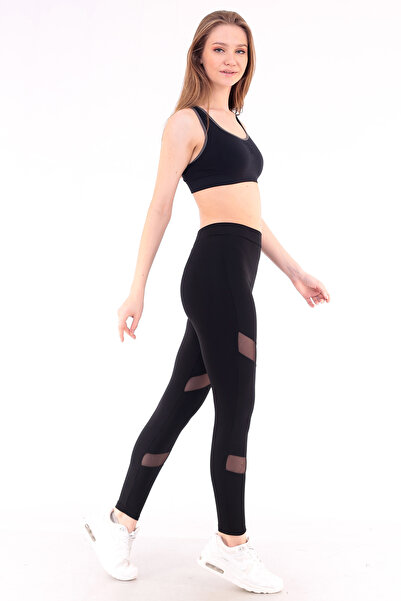 Almila Μπροστινό Διχτυωτό Διχτυωτό (MICRO) Αθλητικό Γυναικείο Κολάν 5029