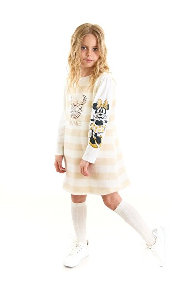 Minnie Mouse Lisanslı Çocuk Elbise 21248
