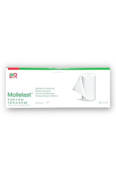 Lohmann & Rauscher 4cm X 4m Mollelast Finger Bandage - 19410 - 1 Box