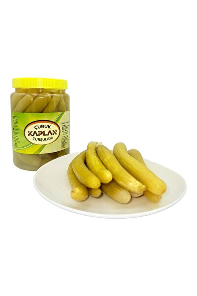 çubuk kaplan turşuları 1 Kg Çıtır Acur Turşusu - Ev Yapımı Doğal Fermantasyon