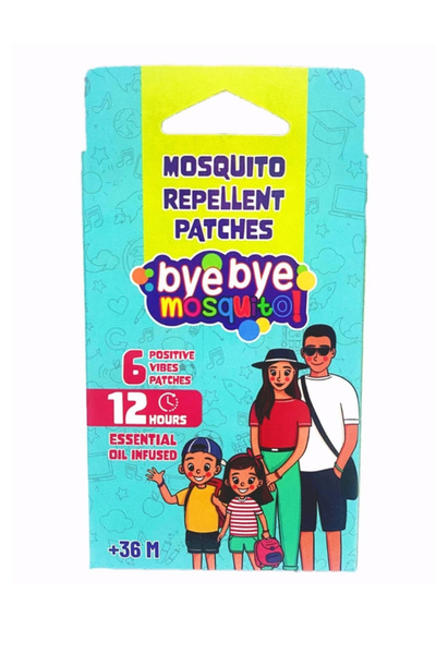 Bye Bye Mosquito Sivrisinek Kovucu Bant 6 Adet - 8682257731313