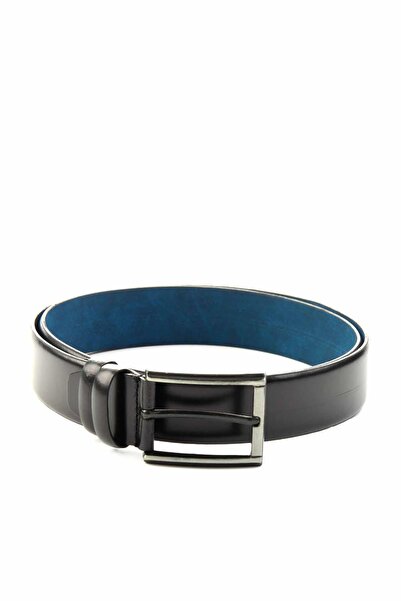 Bambi Crni mat kožni muški kaiš U08657010003