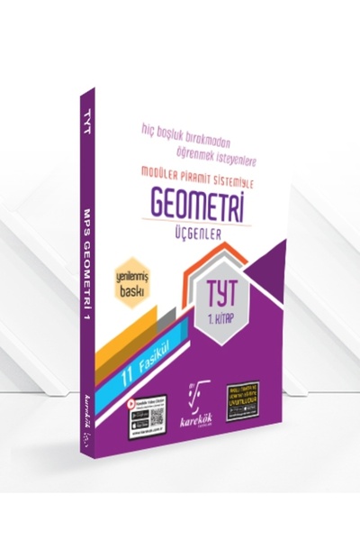 Karekök Yayınları Karekök Tyt Geometri 1.kitap Mps