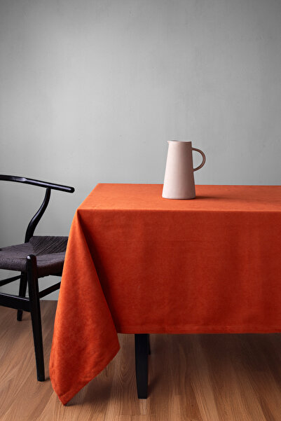 Gauze Fabric Design Față de masă din catifea cu textura de gresie, cu opțiuni...