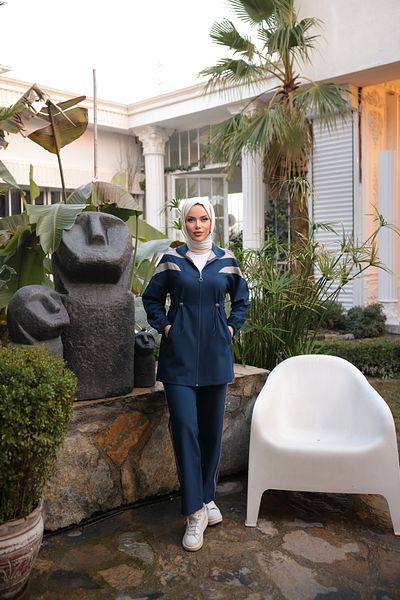 MİMİ Luxury Wear Σετ αθλητικής φόρμας Hijab - Διπλό