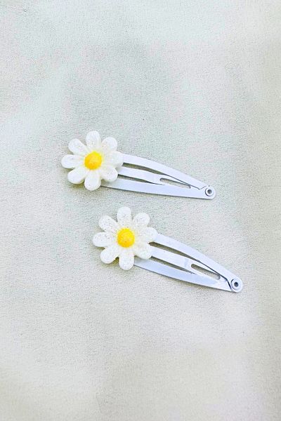 PETEK AKSESUAR 2 PCS CHILDREN'S CHAMOMILE SIDE STRAP BUCKLE