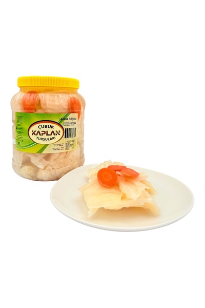 çubuk kaplan turşuları 2 Kg Lahana Turşusu - Ev Yapımı Doğal Fermantasyon