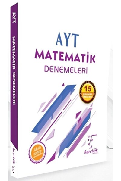 Karekök Yayınları Karakök Yayınları Ayt Matematik 15 Li Çözümlü Deneme