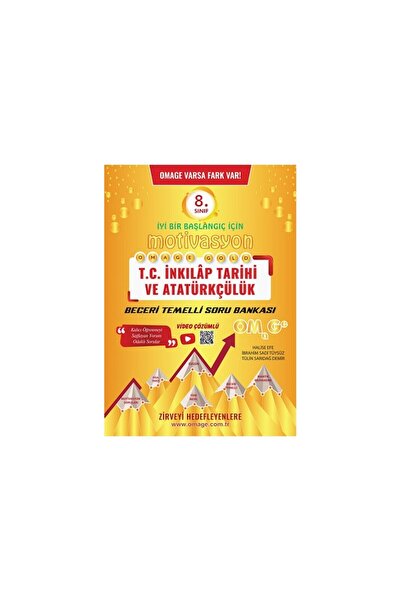 Nartest Yayınları 8. Sınıf Omage Motivasyon T.c. Inkılap Tarihi Ve A
