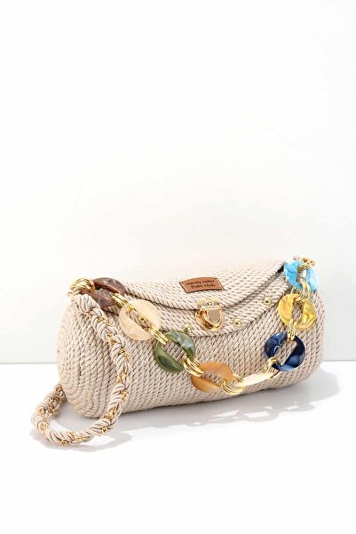 Bambi Bej Kadın Postacı Çanta C06619613716