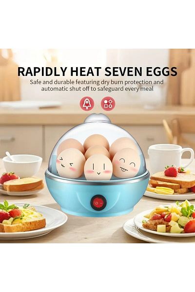 Generic Electric Egg Poacher 350w – Single Layer Egg Cooker With Auto Shut-off, Food Grade, Easy To Use