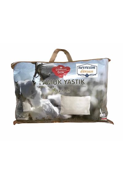 LiderGlobal Cotton Box Cotton Pillow