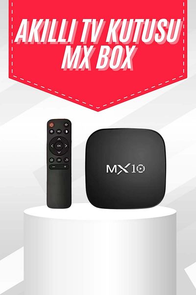 LiderGlobal Mx Box Android Tv Media Sound 4K Ultra Hd Image Quality