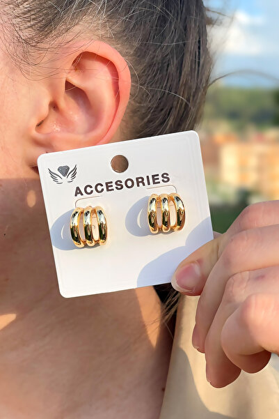 New Season Minimal Ring Earrings
