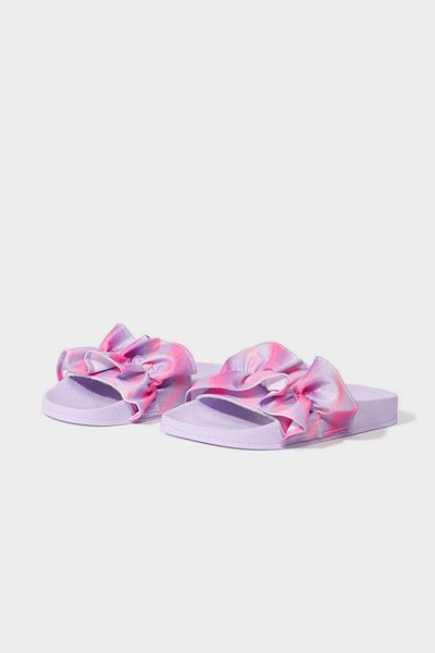 DeFacto Girl's Flat Sole Single Strap Eva Slippers Z8670A625Sm