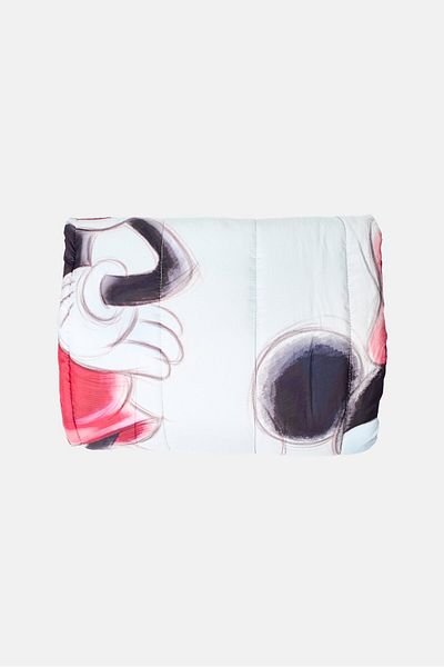 Disney 2 Pcs Mickey Minnie Mouse Twin Kids Comforter Set , Multicolor