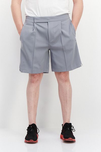 adidas Men Sportswear Fit Embroidered Brand Logo Training Shorts, Grey