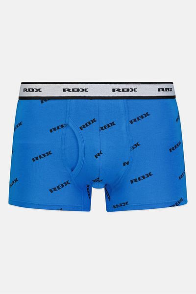 RBX Men 3 Pieces Brand Logo Boxer Brief, Multicolor