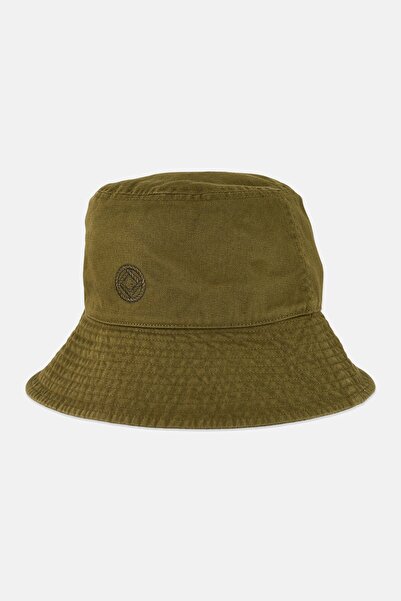 Gant Women Embroidered Logo Bucket Hat, Olive