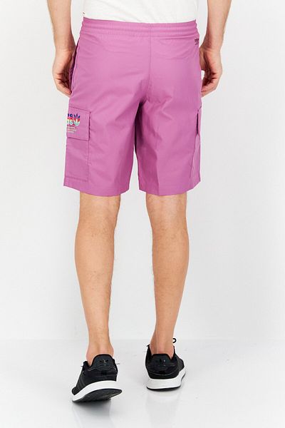 adidas Men Sportswear Fit Brand Logo Training Shorts, Purple