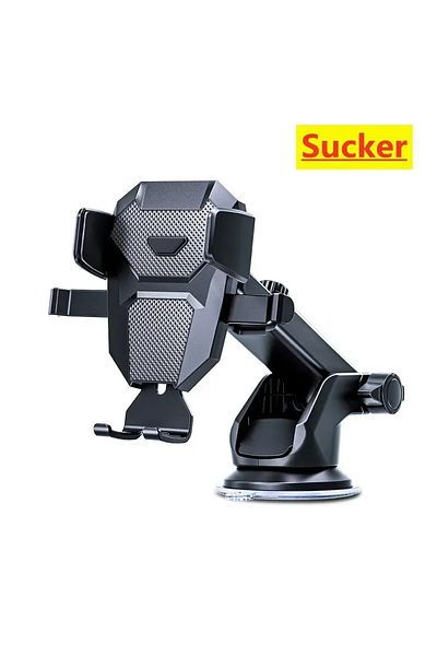 Vikefon With Sucker VIKEFON Universal Sucker Car Phone Holder for iPhone Samsung Xiaomi 360° Windshield Car