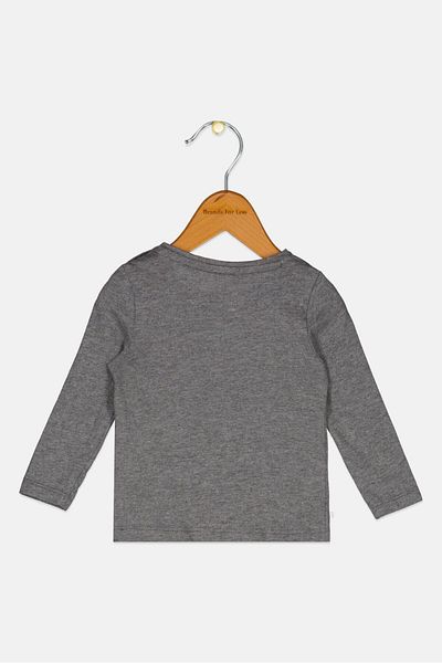 MOTHERCARE Toddlers Girl Sequin Long Sleeves Top, Grey