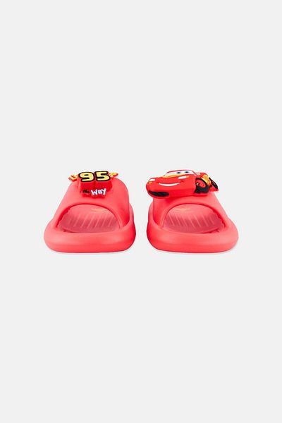 Disney Kids Boy Slip On Slipper, Red