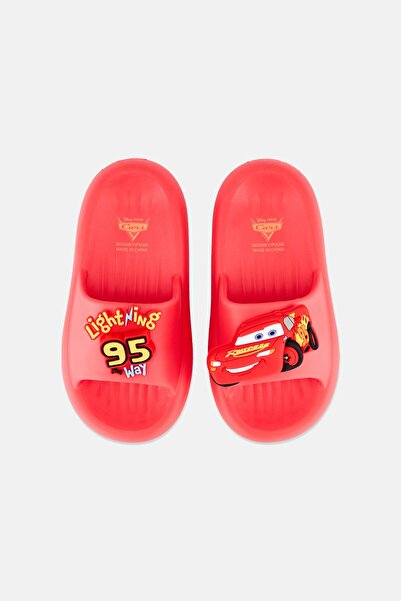 Disney Kids Boy Slip On Slipper, Red