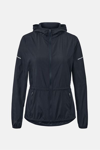 Tchibo Women Sportswear Fit Running Jacket, Navy
