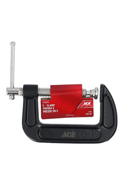 Generic ACE C-clamp Black and Silver 3inch