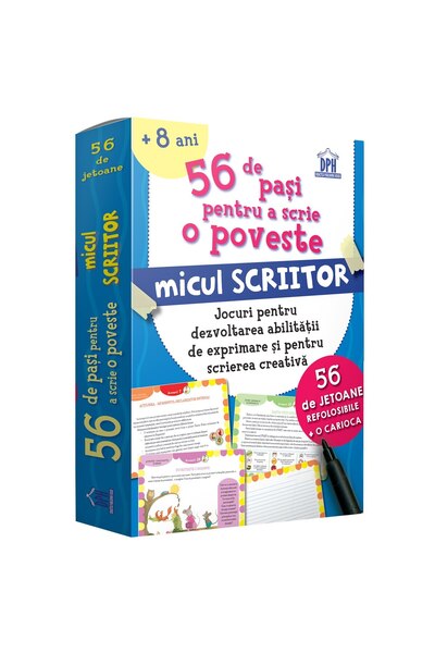 Editura Didactica Publishing House 56 De pasi pentru a scrie o poveste-Micul ...