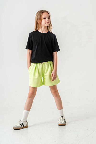 Mışıl Kids Embroidered Girl's Shorts