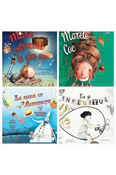 Editura Lizuka Educativ Pachet povesti Kate Hosford (4 carti)