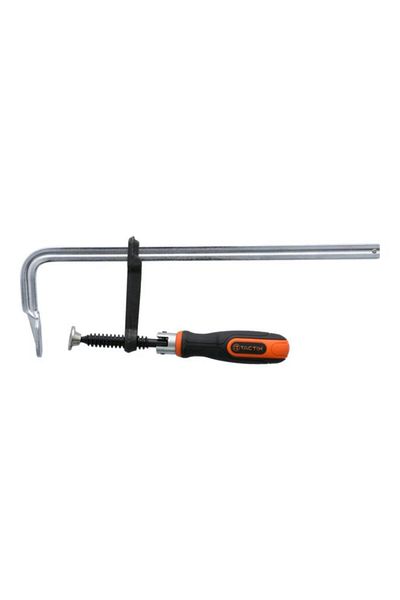 Generic Tactix Corrosion-Resistant Heavy Duty Clamp with Rubber Handle Multicolor 300 x 80mm
