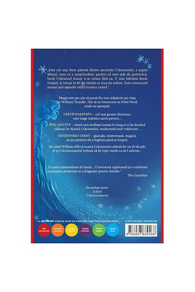 Editura Arthur Craciunozaurul si vrajitoarea iarna
