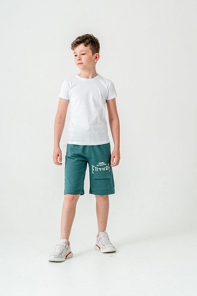 Mışıl Kids Шорти за момчета с карго джоб Future Printed