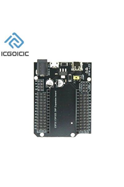 Choice1 لوحة ICGOICIC لـ ESP32 30PIN TYPE-C USB CH340C CP2102 WiFi+Bluetooth ...