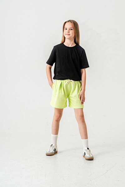 Mışıl Kids Embroidered Girl's Shorts